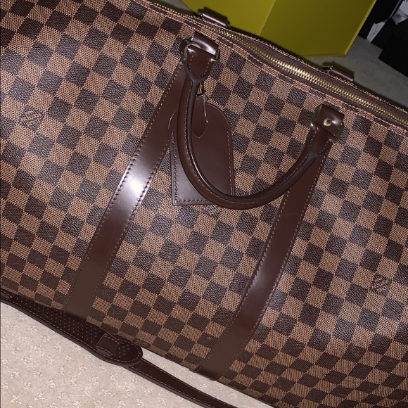 ‼️SOLD‼️Louis Vuitton Keepall Bandoulier Duffle 55 - Picture 6 of 9
